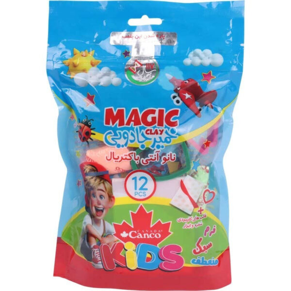 خمیر بازی کنکو مدل جادويي 12 رنگ - Image 1