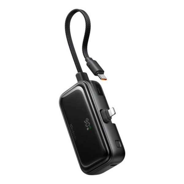 پاوربانک مک دودو مدل MC-7800 ظرفیت 5000 میلی‌آمپر ساعت به همراه کابل تبدیل USB-C - Image 1