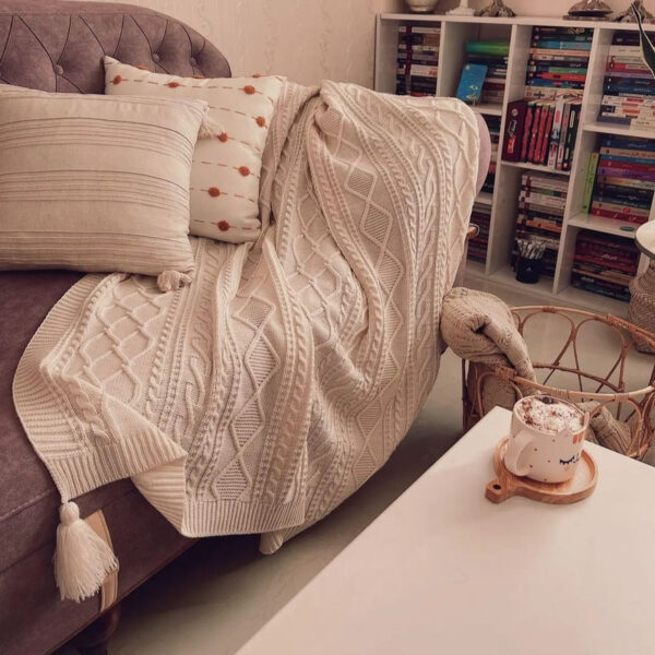 شال مبل و تخت مدل دیانا سایز 175×140 سانتی متر - Image 1