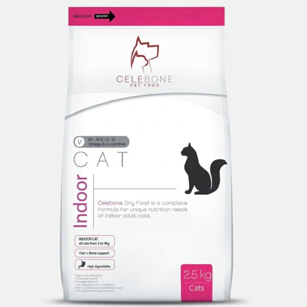 غذای خشک گربه سلبن مدل Indoor Cat وزن 2.5 کیلوگرم - Image 1