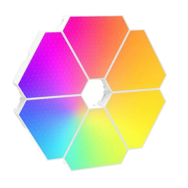 پنل‌ دیواری طرح گیمینگ سه ضلعی مدل M115 - Image 1