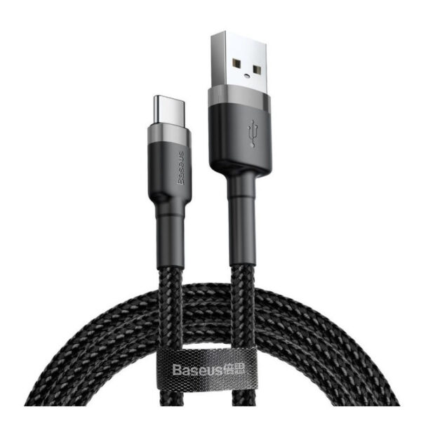 کابل تبدیل USB به USB-C باسئوس مدل CAFULE CATKLF-BG1 طول 1 متر - Image 1