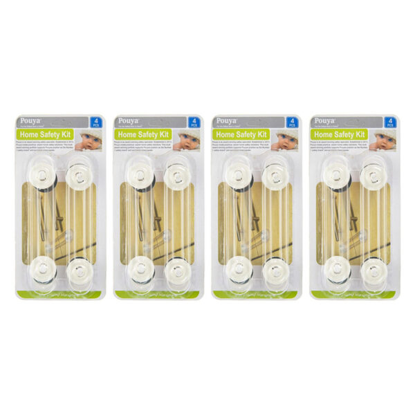 قفل درب کابینت مدل Home Safety Kit چهار بسته 4 عددی - Image 1