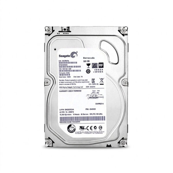 هارد دیسک اینترنال سیگیت با رابط SATA 3.0 مدل Barracuda 7200 SATA 6 ظرفیت 500 گیگابایت - Image 1