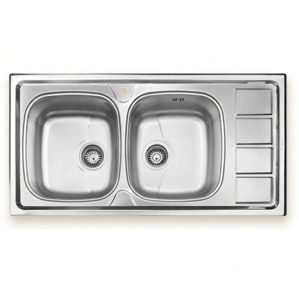 سینک ظرفشویی اخوان مدل 164SP توکار - Image 1