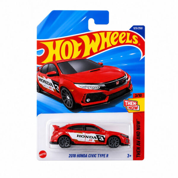 ماکت ماشین هات ویلز مدل  2018 HONDA CIVIC TYPE R - Image 1