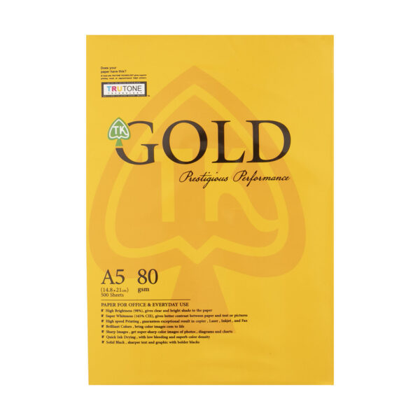 کاغذ A5 گلد بسته 500 عددی - Image 1