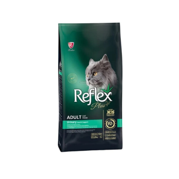 غذای خشک گربه بالغ رفلکس پلاس مدل Reflex Plus Urinary With Chicken زیپ کیپ وزن یک کیلوگرم - Image 1