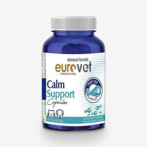 قرص آرام‌بخش حیوانات یوروپت مدل Eurovet Calm Support بسته ۶۰ عددی