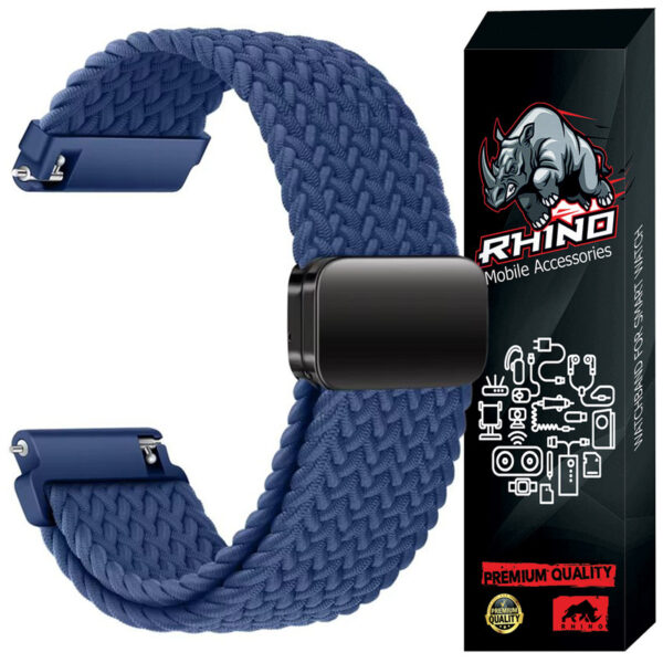 بند راینو مدل Braid Magnet مناسب برای ساعت هوشمند سامسونگ Galaxy Watch 4 / 5 / 6 / 7 - Image 1