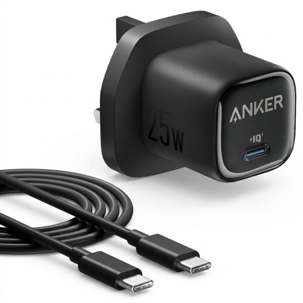 شارژر دیواری 25 وات انکر مدل A2656 به همراه کابل USB-C به طول 1.5 متر - Image 1