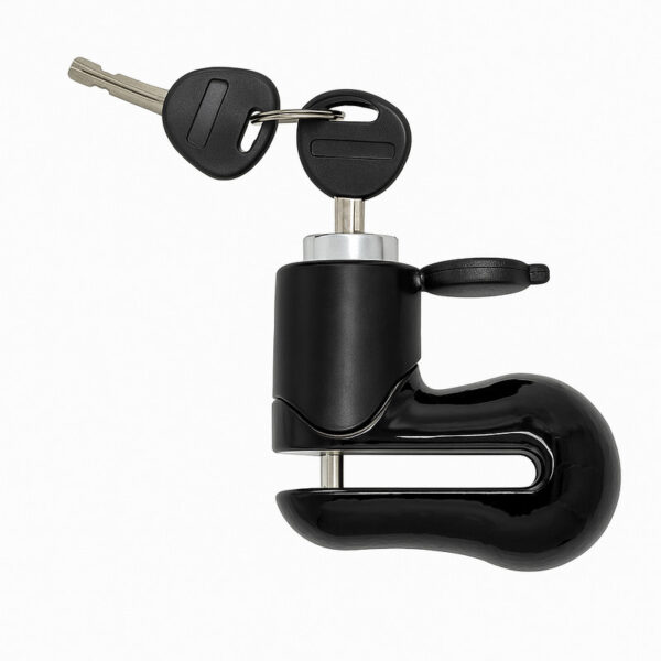 قفل دیسکی موتورسیکلت ردلاین مدل RE 350 Black - Image 1