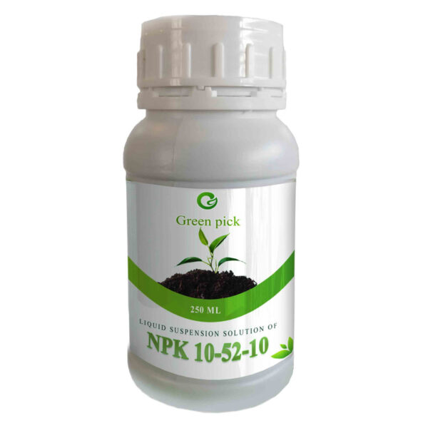 محلول مایع کود فسفر بالا گرین پیک مدل NPK 10 52 10 حجم 250 میلی لیتر - Image 1