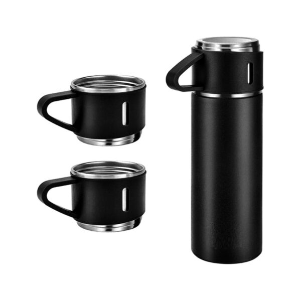 فلاسک مدل gift گنجایش 0.5 لیتر به همراه لیوان سفری بسته 2 عددی - Image 1
