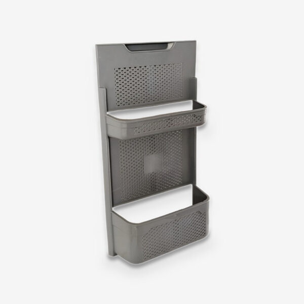 سطل زباله کابینتی مدل دو‌طبقه طرح بافت لید کد ۱۹۰۱ - Image 1