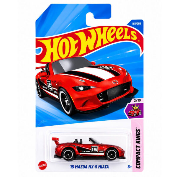ماشین بازی هات ویلز مدل Hot Wheels '15 Mazda MX-5 Miata - Image 1