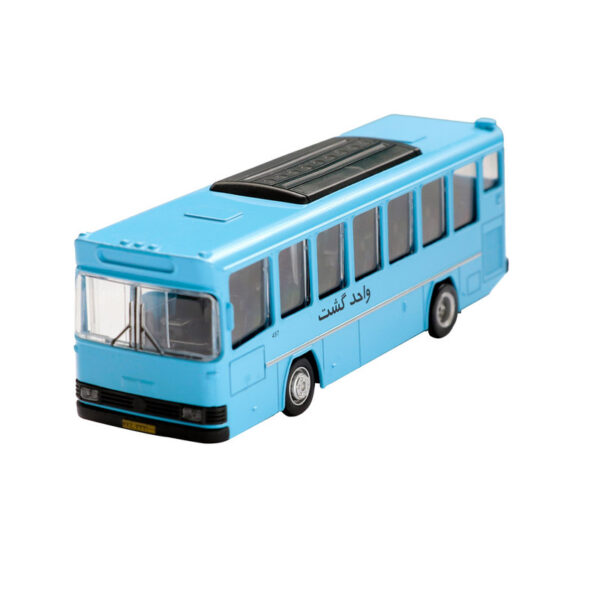 ماشین بازی مدل اتوبوس شرکت واحد فلزی موزیکال کد 002 - Image 1