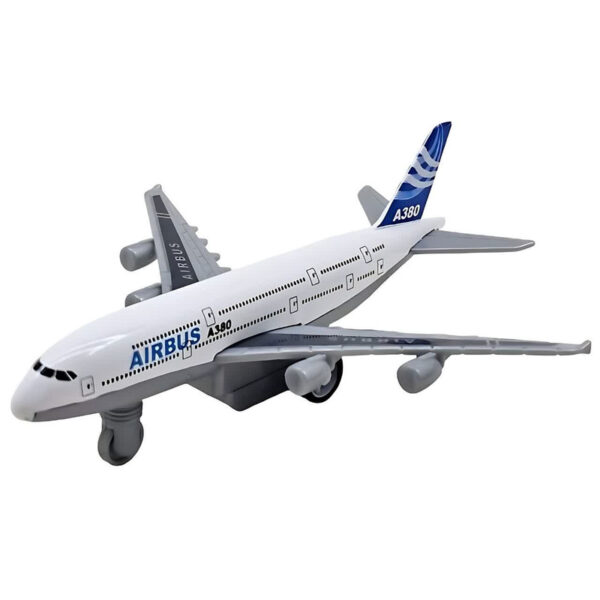هواپیما بازی ناب سل مدل بوئینگ ایرلاین 787 فلزی عقب کش کد  BOEING AIRLINE 787 AIRCRAFT NAAB001 - Image 1