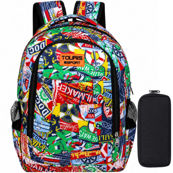 کوله پشتی توریث مدل RX-1502 به همراه جامدادی - Image 1