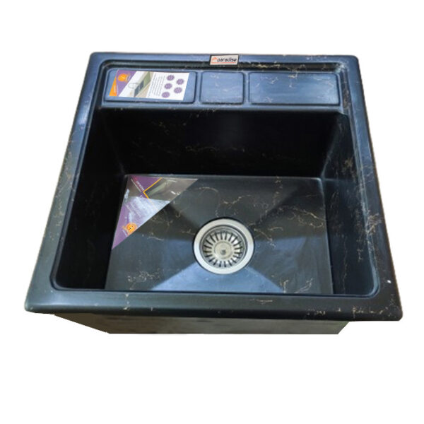 سینک ظرفشویی گرانیت توکار یک لگنه پارادایز مدل ITALY-451-BG - Image 1