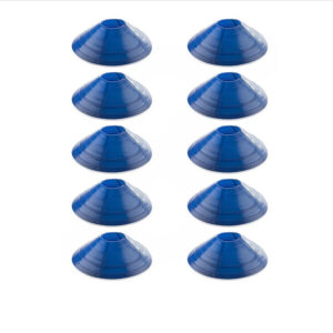 مانع تمرین فوتبال مدل ژله ای نشکن Cones 2023 مجموعه 10 عددی