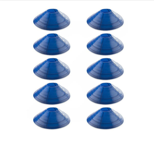 مانع تمرین فوتبال مدل ژله ای نشکن Cones 2023 مجموعه 10 عددی - Image 1