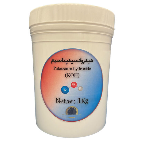 پودر هیدروکسید پتاسیم مدل KOH کد 874 وزن 1 کیلوگرم - Image 1