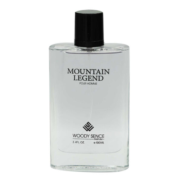 ادو پرفیوم مردانه وودی سنس مدل MOUNTAIN LEGEND با رایحه شیرین و خنک حجم 100 میلی لیتر - Image 1