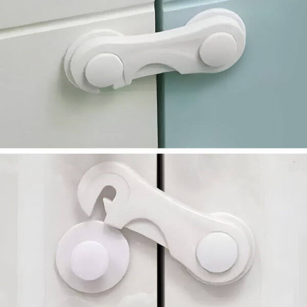 قفل کابینت نینو مدل latch بسته 2 عددی - Image 1