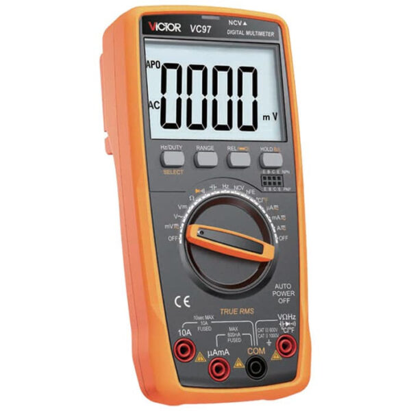 مولتی متر دیجیتال 10 آمپر ویکتور مدل vc97-2024 - Image 1