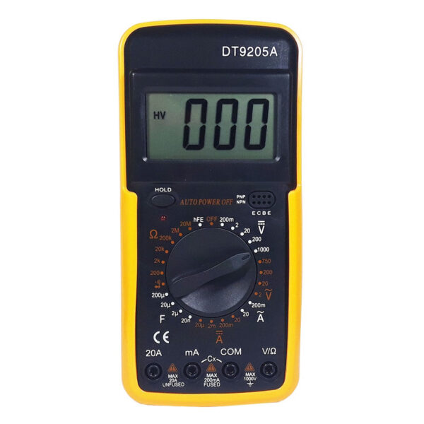 مولتی متر دیجیتال مدل 9205A کد T1106 - Image 1