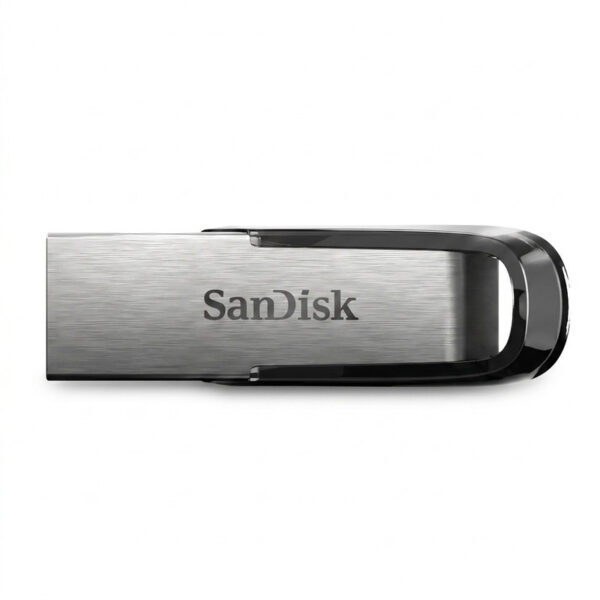 فلش مموری سن دیسک مدل Ultra Flair CZ73 ظرفیت 16 گیگابایت با بدنه فلزی، پورت USB 3.0، سازگار با USB 2.0 و قابلیت رمزگذاری فایل‌ها - Image 1