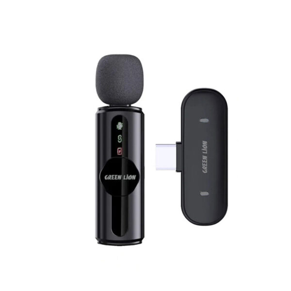 میکروفن بی سیم گرین لاین مدل GM-75X با درگاه اتصال USB-C/لایتنینگ/USB-A - Image 1