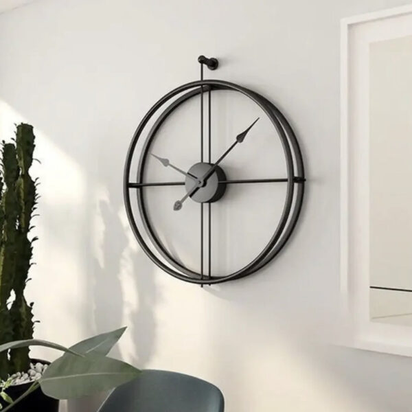 ساعت دیواری کوارتز مدل فلزی zenus 610 - Image 1