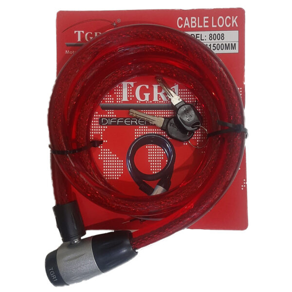قفل موتور سیکلت تی جی ار مدل 8008 GH - Image 1