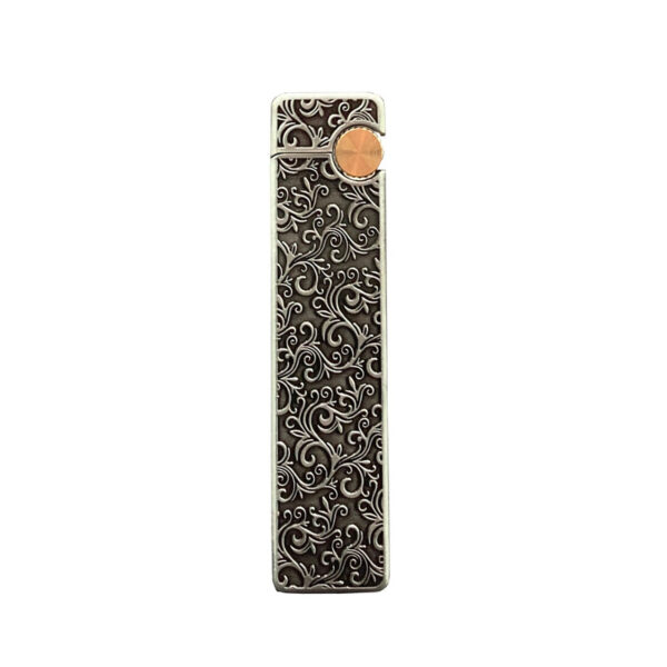 فندک گازی مدل استوانه مکعبی طرح بته جقه کد DKD-2049 - Image 1