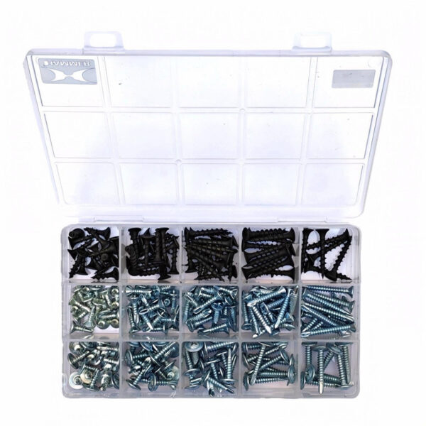 پیچ سرمته و ام دی اف هامر مدل Home FIX K بسته 210 عددی - Image 1