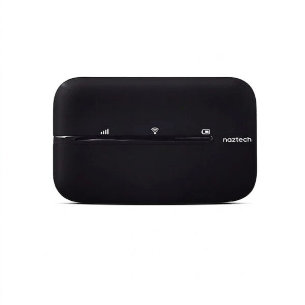 مودم 4G LTE قابل حمل نزتک مدل NZT-77CT با باتری 2100 میلی‌آمپر، پشتیبانی از 10 کاربر همزمان، آنتن داخلی، پورت USB Type-C و شیار سیم کارت میکرو - Image 1