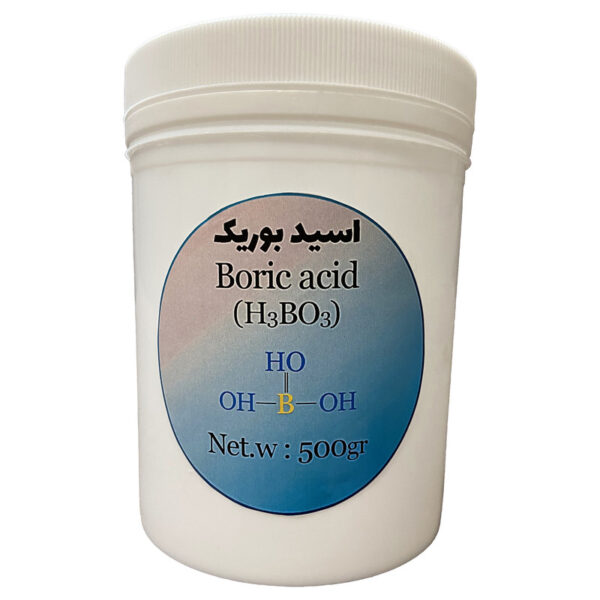 پودر اسید بوریک مدل H3BO3 کد 653 وزن 500 گرم - Image 1