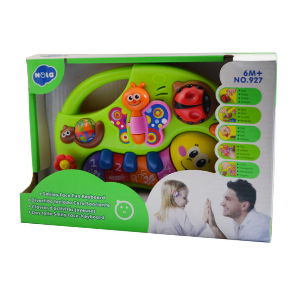 اسباب بازی موزیکال هولا مدل کرم ابریشم کد 927 - Image 1
