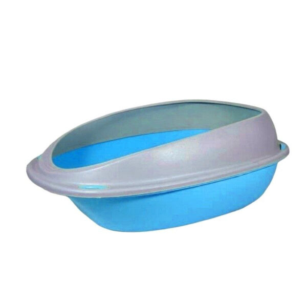 ظرف خاک گربه مدل لبه دار XL کد BL_R_00 - Image 1