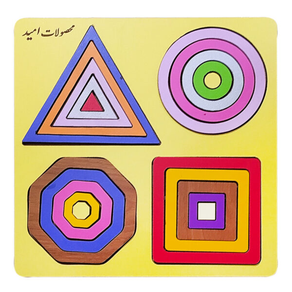 بازی آموزشی محصولات امید مدل اشکال - Image 1