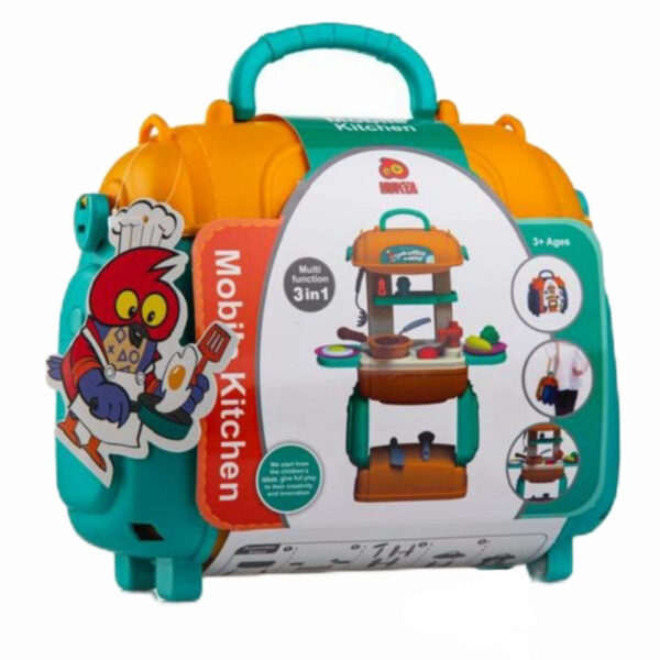 ست اسباب بازی آشپزخانه هوکیا مدل Mobile kitchen - Image 1