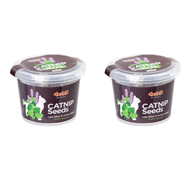 بذر کت نیپ گربه دودوتی مدل Catnip1 وزن 80 گرم بسته دو عددی - Image 1