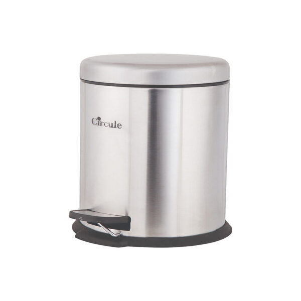 سطل زباله پدالی سیرکل مدل steel کدL5 - Image 1