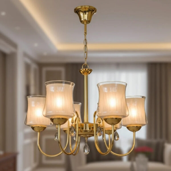 لوستر 7 شعله شاهان تک مدل 45.21.B - Image 1