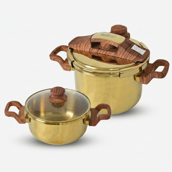 زودپز دوقلو تفال مدل Gold01 - Image 1