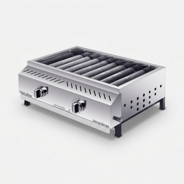 کباب پز گازی آتش‌ مهر مدل steel55 - Image 1