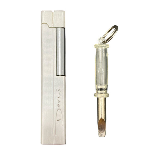 فندک دیروی مدل باریک کد DKD-1151 به همراه ابزار تنظیم شعله - Image 1