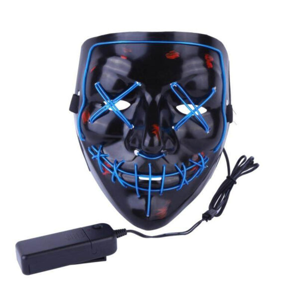 ماسک ایفای نقش مدل چراغدار blue11mask - Image 1